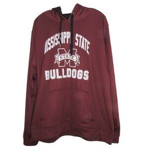 Mississippi Bull Dogs - Long Sleeve Sweatshirt/Hoodie - XL